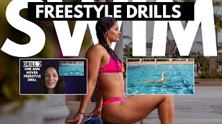 SWIM FASTER FREESTYLE: 3 Drills to increase freestyle control, power and speed