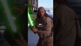 The First Time Liam Neeson Pulled Out His Lightsaber | The Phantom Menace #shorts