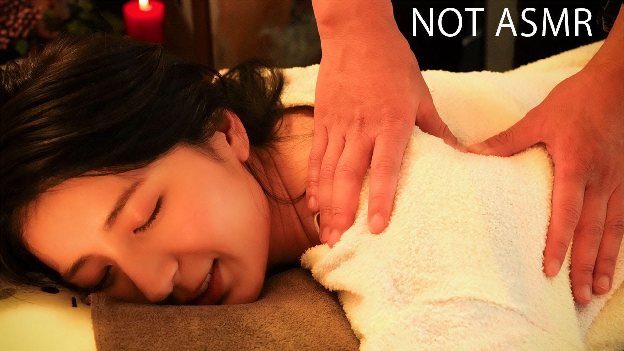 NOT ASMR | Тихий, нежный массаж с лёгкой беседой