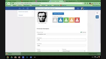 Change Edmodo Profile Settings