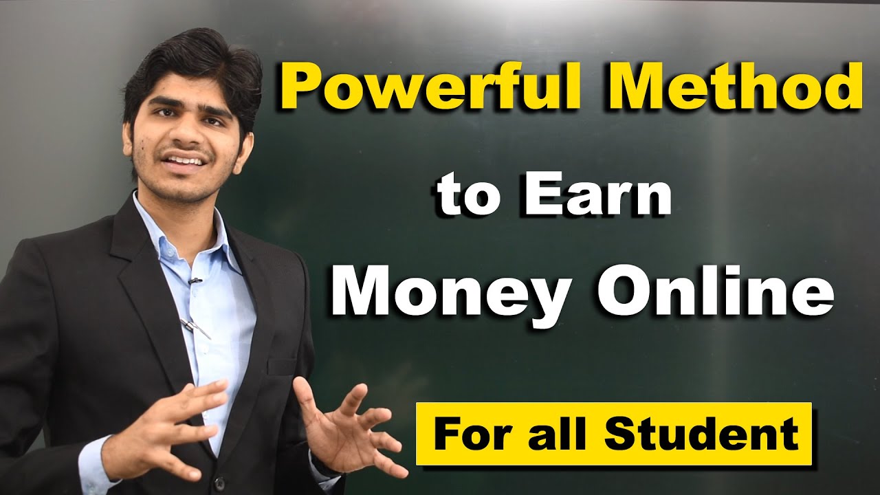 Powerful Method to Earn Money Online With Study | पढ़ाई के साथ Earn ...