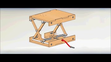 Bàn nâng gỗ. Ai thích công nghệ chế tạo máy vào xem.