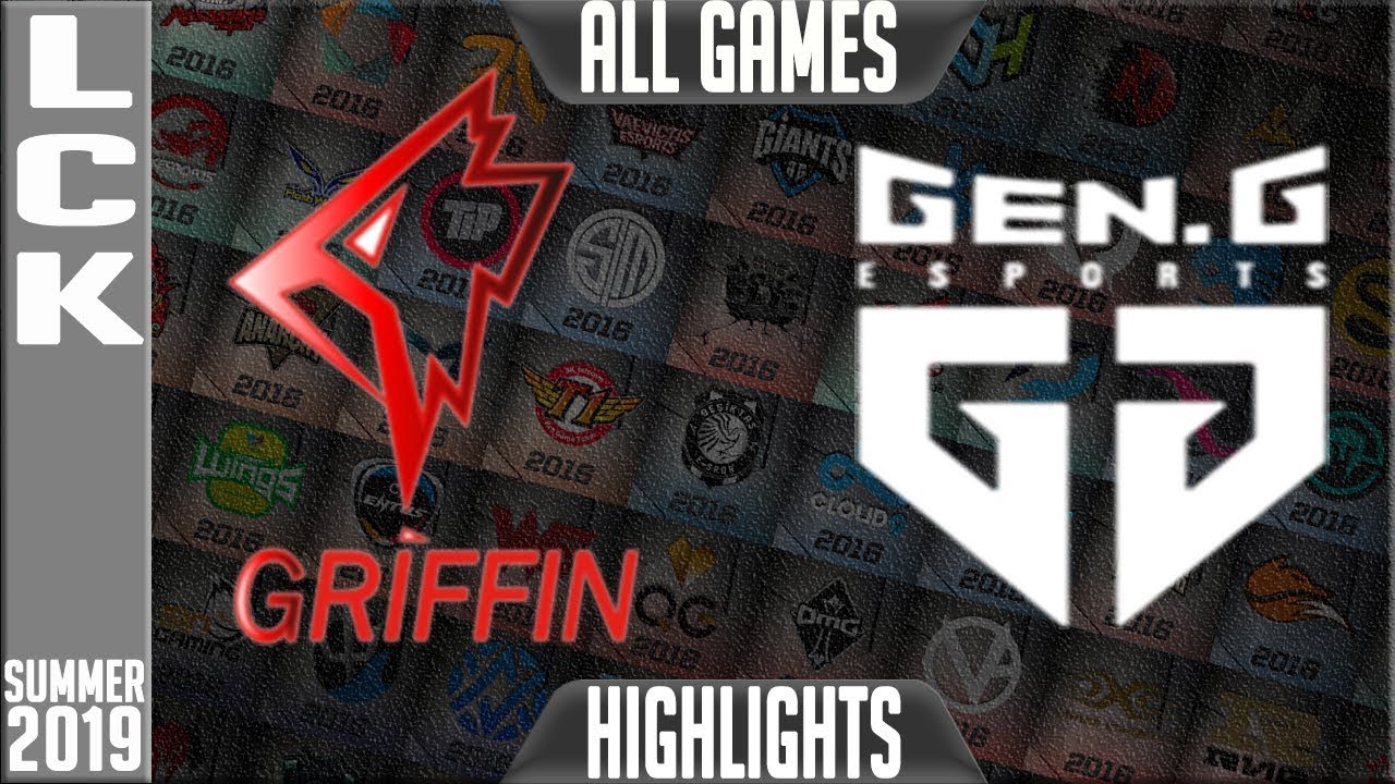 GRF vs GEN Highlights ALL GAMES | LCK Summer 2019 Week 9 Day 2 | Griffin vs Gen.G
