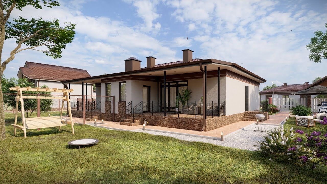 Металлический дом в Анапе 3D-тур