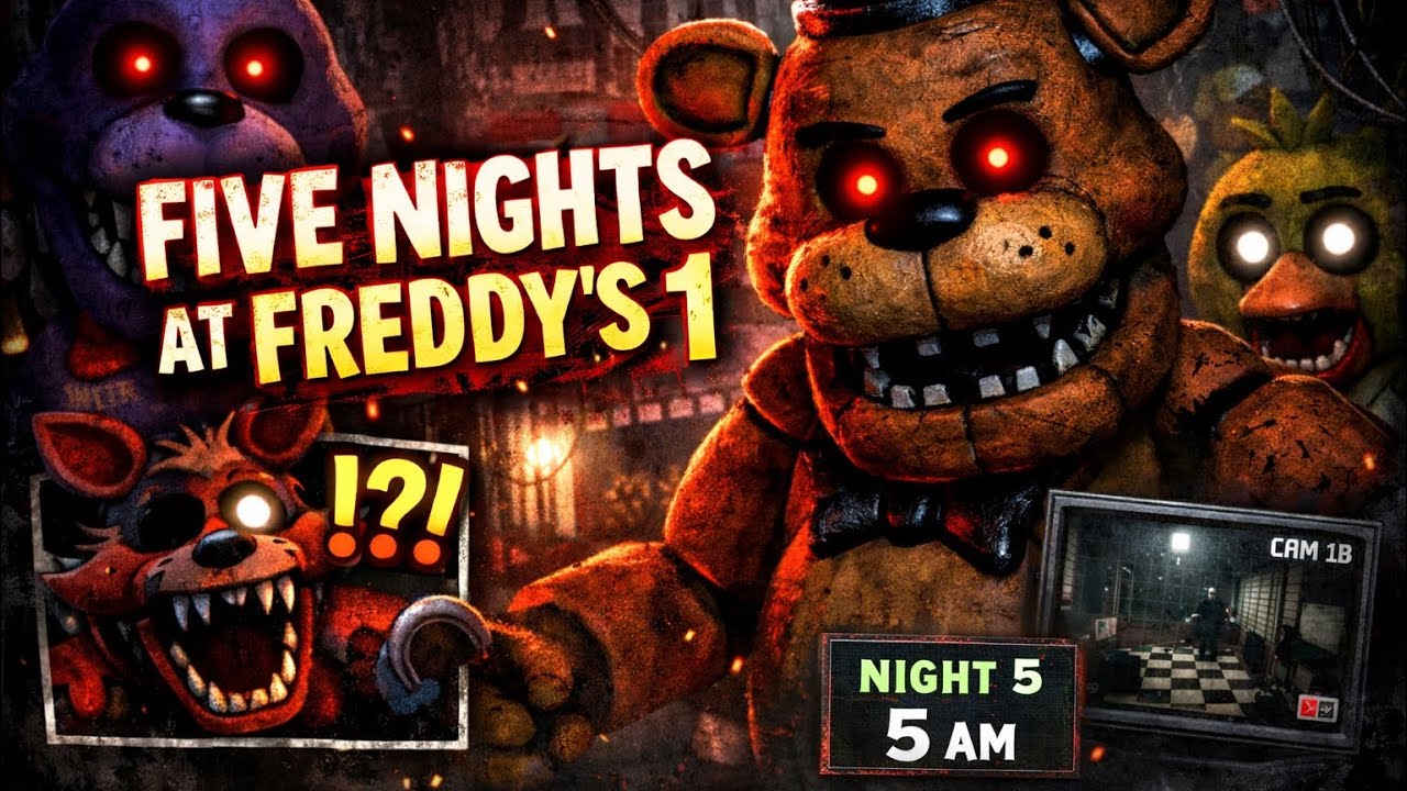 Five nights at Freddy’s. Nacht 5  Die letzte Nacht ?