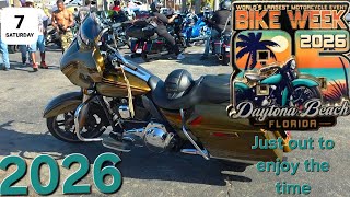 DAYTONA BIKE WEEK 2026 SATURDAY THE FINAL WEEKEND.. 🤘🏽