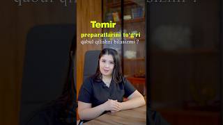 Temir Preparatini Qanday Qabul Qilinadi?