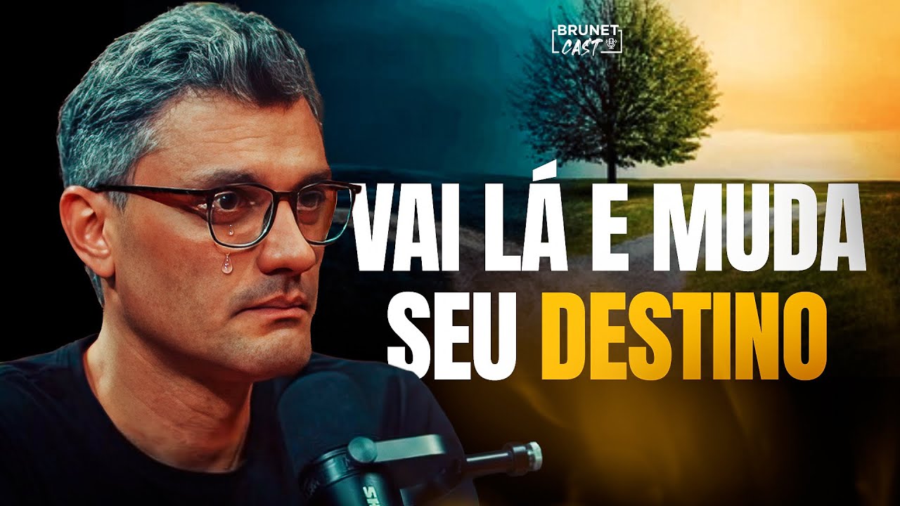 EU CHOREI IGUAL CRIANÇA QUANDO EU OUVI ISSO | TIAGO BRUNET NO BRUNETCAST