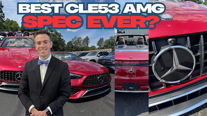 Best Mercedes CLE53 AMG Cabriolet Spec Ever?