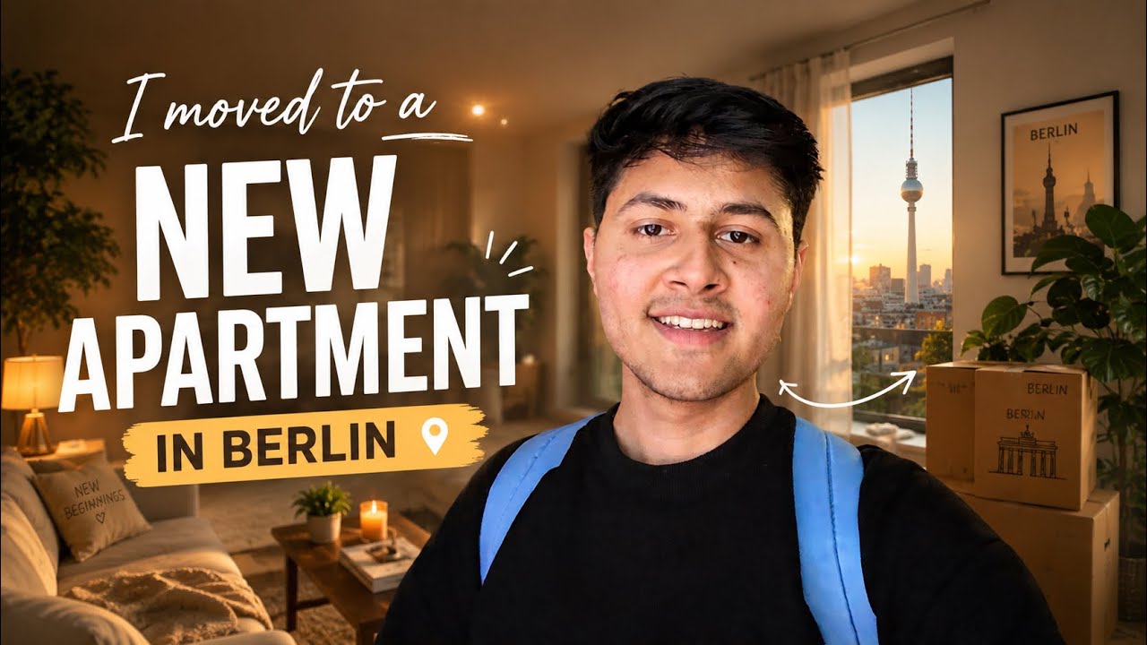 I Moved to a NEW Apartment in Berlin | Life update and Apartment tour 