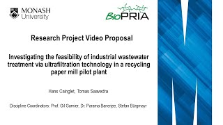 ENG5005 - Project Proposal Presentation