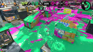 Splatoon 2 Ranked Splat Zones MakoMart & Arowana Mall