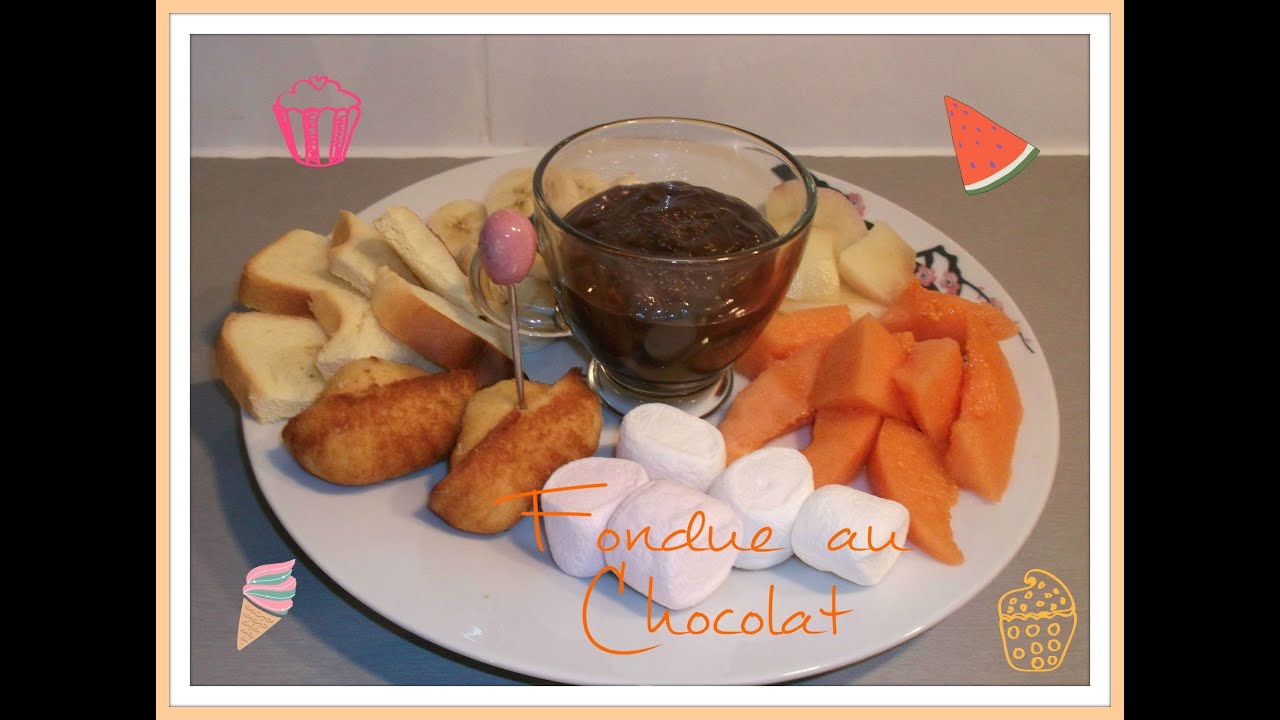 Recette Fondue au Chocolat ^^ YouTube