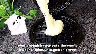 طرز تهیه پیتزا وافلی کره ای|  how to make  Korean waffle pizza