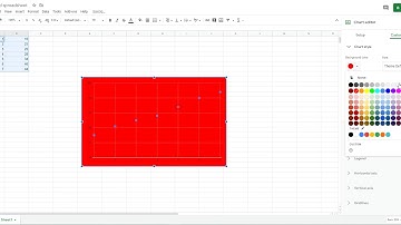 Google Sheets Linear Regression