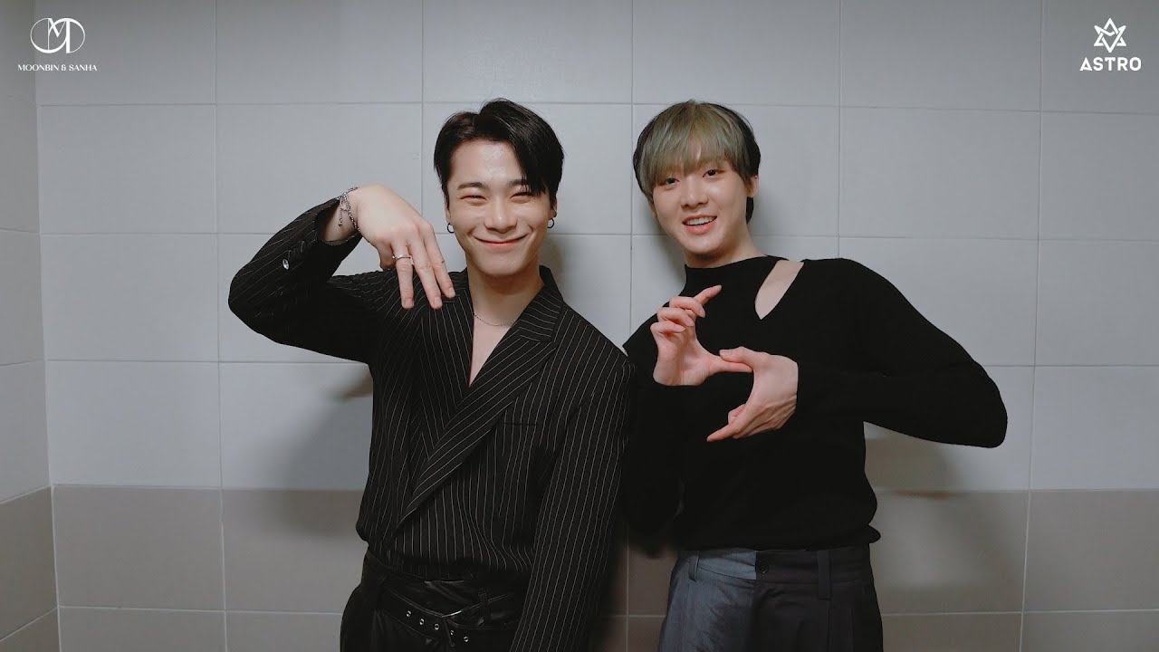 ASTRO MOONBIN&SANHA - 1st Mini Album Release Celebration Greeting