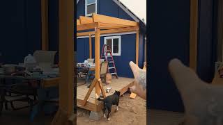 Adding A Roof - The Right Way? #offgrid #deck #viking #heathen #cabin