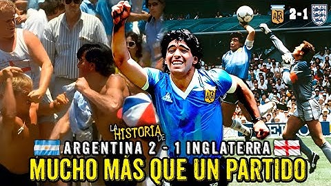 ARGENTINA vs INGLATERRA | MUNDIAL DE MÉXICO 86 ✍️ MUCHO MÁS QUE UN PARTIDO DE FUTBOL...