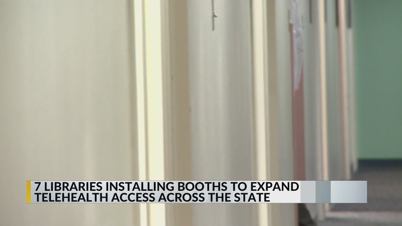 7 libraries installing booths to expand telehealth access across New ...