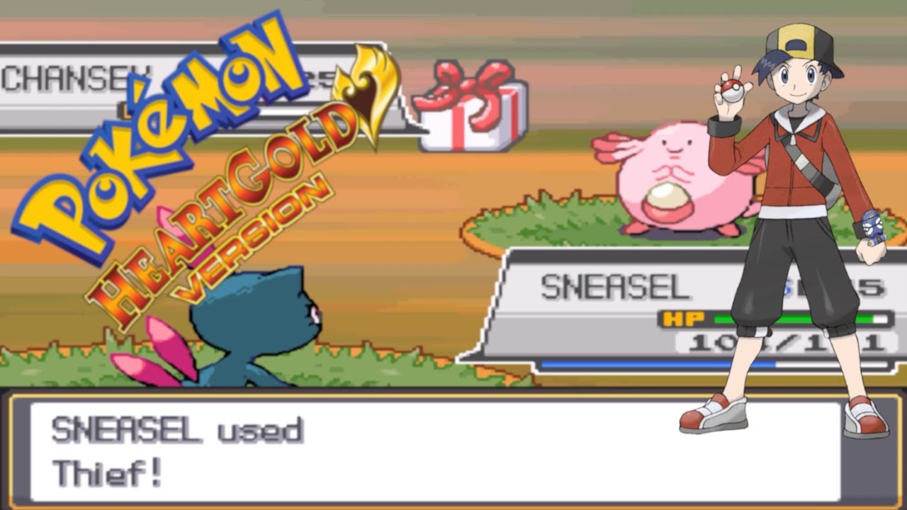How to get Chansey with Lucky Egg in Pokemon Heart Gold YouTube