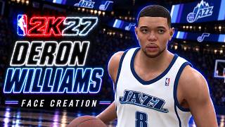 NBA 2K27 | DERON WILLIAMS Face Creation & Build