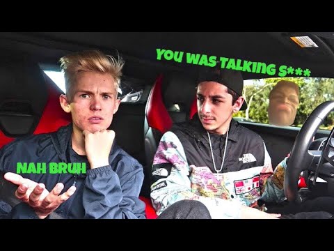 Faze Rug Drives 1 hour Just To Press Tanner Fox ( Boxing match ...