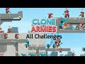 Clone Armies Challenges Mode All Challenges Full Video