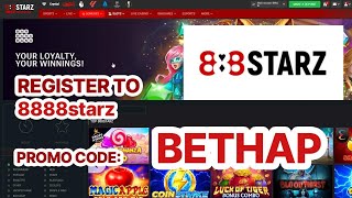 How to register on 888starz? PROMO CODE - BETHAP