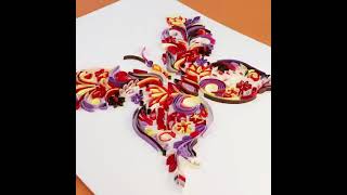 DIY Butterfly Paper Quilling Kit