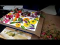 Using a Heat Press to Steam Dye Paper with Flowers | Eco Printing | Steam Dying