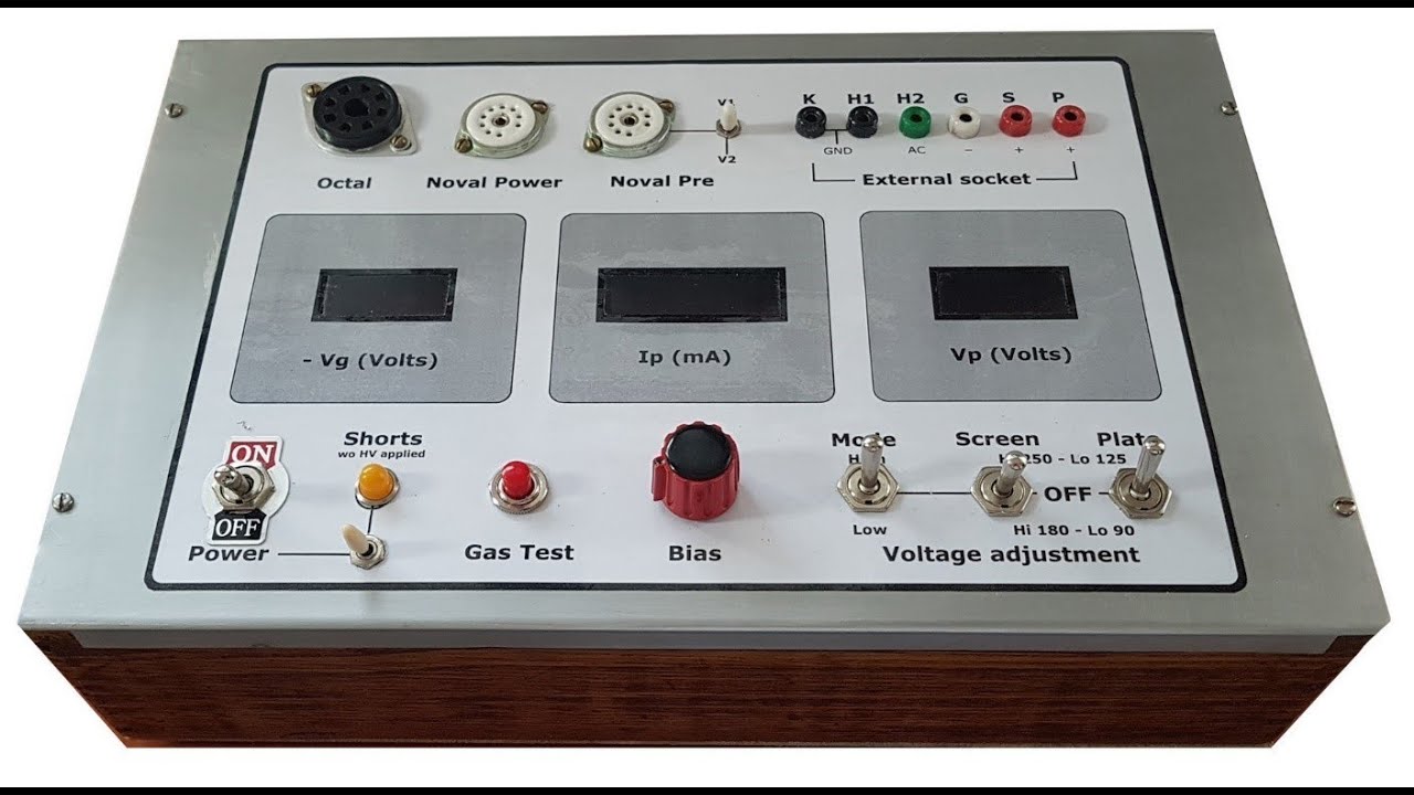 Tube Tester DIY - Cheap, accurate and easy to build - YouTube