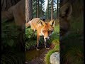 Red Fox Micro Camera Field Exploration  Realistic Wildlife POV Documentary Across Diverse Habitats