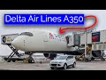 Delta A350 Delta One International Business Class Flight