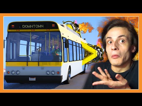 6000 კმ/სთ რაკეტა ავტობუსით GTA5 ში ! მსოფლიო რეკორდი