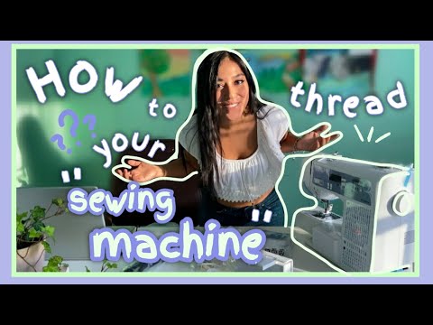 How To Thread your Sewing Machine Brother XR9550prw/Easy Step by Step Tutorial