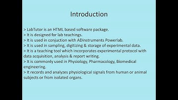 Introduction to PowerLab (LabTutor) : Human Physiology #MBBS #BDS #Physiology