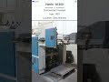 🔥 Harris M-300 Commercial Heatset Press Available for Sale @Machinedalal