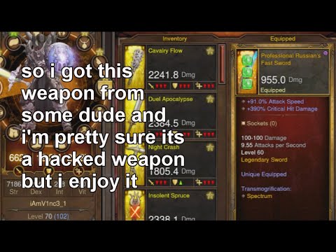 Diablo 3 Russian Fast Sword