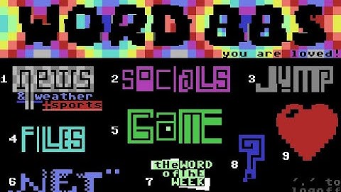 The Commodore 64 comeback! Use your C64 online for practical modern internet use! WORD BBS!