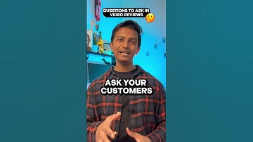 🤯What Questions To Ask In Video Reviews? #whatquestionsshouldyouaskinavideoreview? #entrepreneur