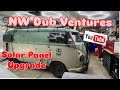 Split VW Bus Solar panel modifications - NW Dub Ventures 
