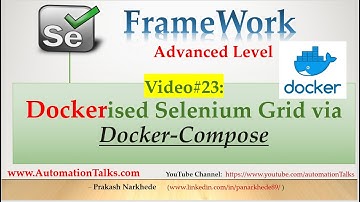 Selenium Framework - Advanced- 23. Docker-Compose - Create Selenium Grid instantly