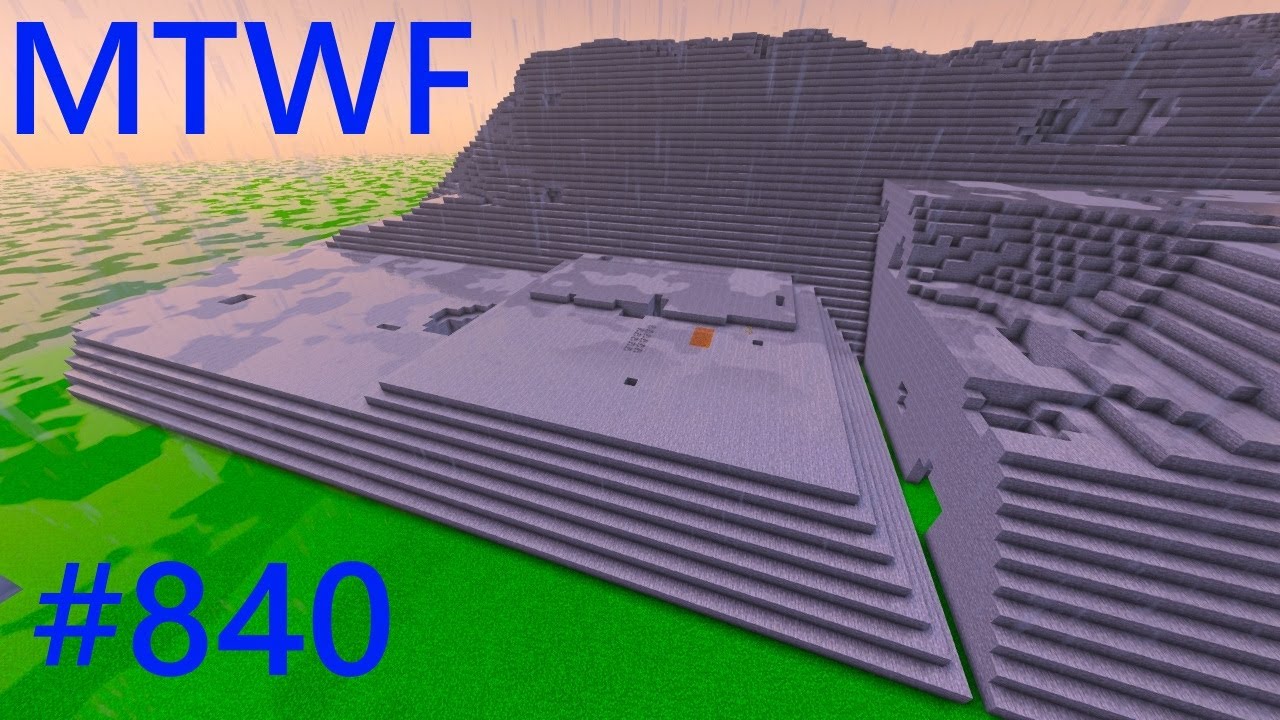 Minecraft Flat Object Minecraft - making the world flat 840 - YouTube