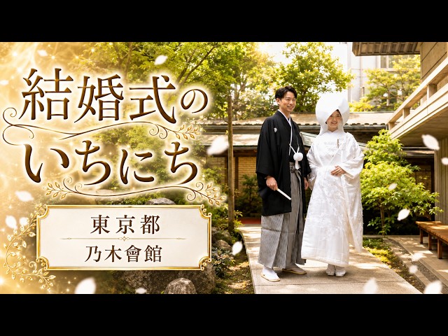 卒花結婚式レポ動画 "結婚式のいちにち”【東京都 乃木會館 編】