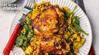 Ultimate One-Pan Dinner: Lemon-Braised Chicken and Couscous | Flavor Forward