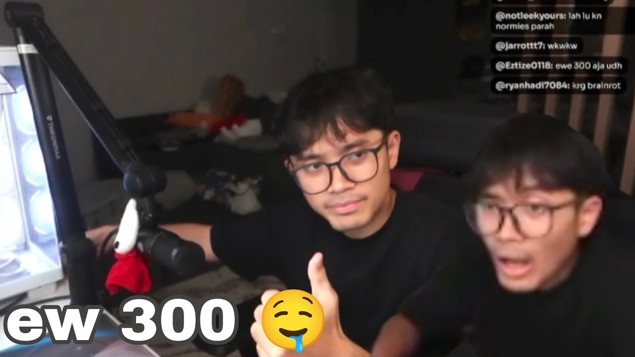 bang al pas ngedenger bahasa orang orangan audio, ew 300 jawabannya? 