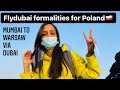 Complete Travel Guidelines for 2022 | India To  Poland via Dubai With FlyDubai | Dubai Vlog 2022