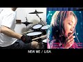 NEW ME / LiSA  叩いてみた 【ドラム / drum playthrough】