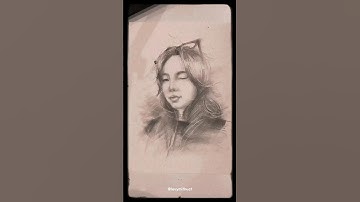 #sketch chân dung chút chút thôi | Lê Uy Mĩ Thuật #hocve #vetranh #hocvecoban #leuymithuat