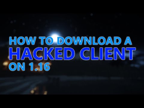 How to Download a 1.16 Hacked Client | FREE & NO VIRUSES